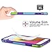 ELOVEN Case for iPhone 7 Plus Case Metal Ring Holder Kickstand Dual Layer Bumper Case Shock Absorption and Antiscratch Clear Back for Apple iPhone 7 Plus iPhone 8 Plus, iPhone 6 6s Plus, Purple