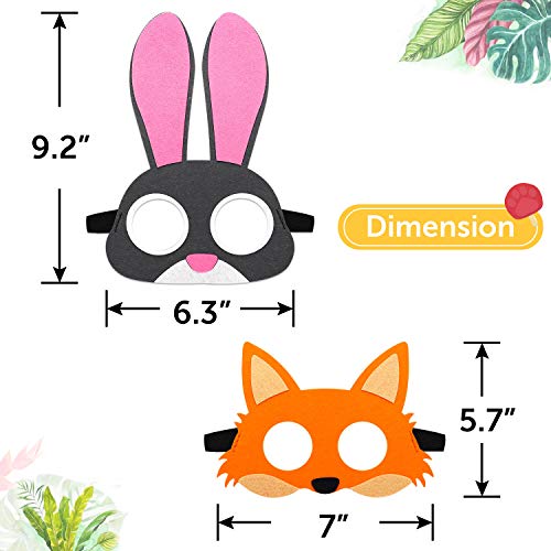 thumbnail image 2 of Animal Felt Masks - Free Sewing Patterns - Sew Magazine 2 of 11