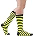 Kangaroo Halloween Accessories - Witch Socks Black, Yellow