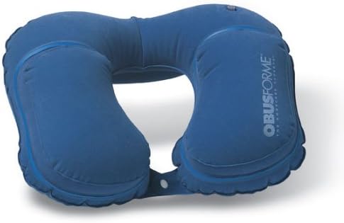Obusforme Inflatable Travel Pillow Best Ergonomic Neck Pill Buy