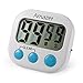 Amazer Best Digital Kitchen Timer, Digital Lound Timer with Large Screen Magnet for Kitchen Cooking Baking Sports Games Office, Includes 1 AAA Battery