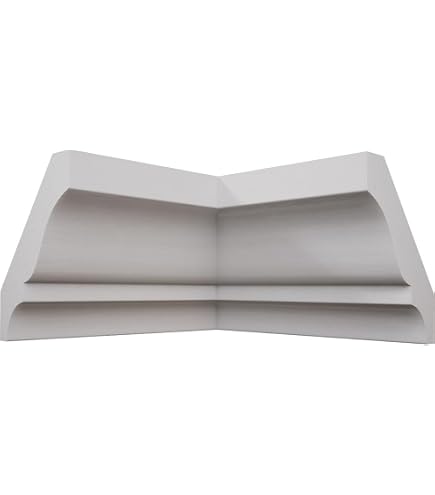 CROWN MOLDNG CORNERS FOR UP TO 3 TRANSTON. THS S A 15 PECE