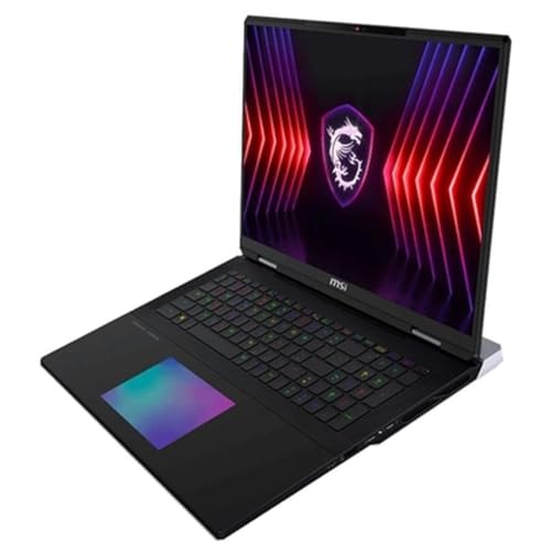 Titan 18 HX A14VIG-080ES Laptop, 45,7 cm (18 Zoll), Intel Core i9 14900HX, 32 GB x 2 RAM, 2 TB SSD, Windows 11 Home, Core Black, spanische QWERTY-Tastatur