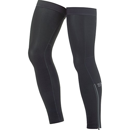 Gore Bike Wear Unisex Leg Warmers, Gore Selected Fabrics, UNIVERSAL Leg Warmers, Size: XS-S, Black, ALWUNI
