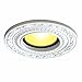 Renovators Supply Manufacturing Recessed Lighting Trim 10 in. Round White Polyurethane Ornate Recessed Ceiling Light Trims
