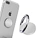 Phone Ring, Phone Ring Stand, 360°Rotation and 180°Flip Universal Ring Holder Grip Kickstand Mount Phone Ring for iPhone 7 7 Plus 6S 6, Samsung Galaxy S6 S7, Note, LG (Silver)