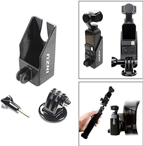 Multi-function Expansion 1/4 inch Screw Adapter Bracket For DJI Osmo Pocket (Black 1)