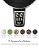 Electric Kettle Temperature Control (PRO), Double Wall 100% Stainless Steel Kettle with Real Time LED Display, Safe Touch and Cordless Tea Kettle, SpeedBOil System Fast Heating and Smart Warming Function, 2 Year Warranty, Aicok