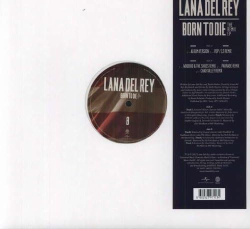 LANA DEL REY Born To Die -The Remix EP-UK LIMITED EDITION WHITE VINYL
