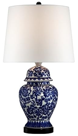 Blue And White Lamps