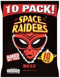 Space Raiders Beef Flavour 10X13g