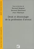 Image de Droit et déontologie de la profession d'avocat (Collection Droit fondamental. Droit juridictionnel) (French Edition)