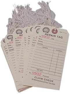 Wald Repair Tags - Box of 500