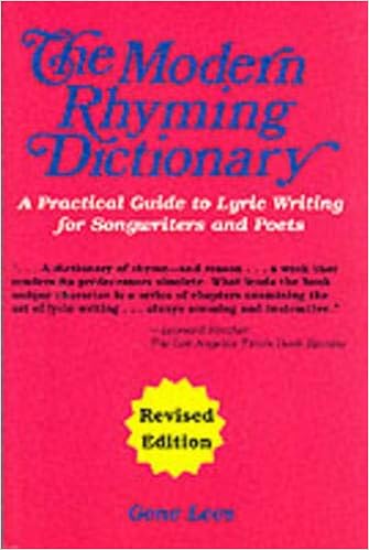 The Modern Rhyming Dictionar Livre Sur La Mu Lees Gene Amazon Com Books