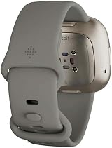 Fitbit Sense Advanced Smartwatch Sage Grey/Silver Heart Health Stress Skin Temp view 2