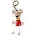 Wooden Mouse Baby and Children’s Toy on a Spring by Nook-Nookie Makes an Ideal Crib Mobile or Stroller Accessory for Language Cognitive Development and Fine Motor Skills