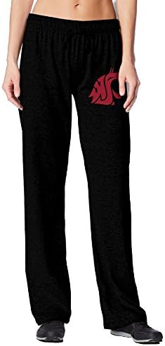 Ano Women's Running Pants Washington State University Cougars Black Size L