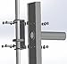 Xtenda-Leg Steel Extension Ladder Leveler with Secure Adjustable Rotating Cleated Feet for Unstable, Slippery, and Uneven Surfaces Meets OSHA Safety StandardsANSI 14.8