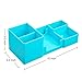 Comix 6 Components Desk Organizer,Desktop Organizer,Office Organizer (B2214 Blue)