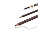 1 pcs Makeup Eyebrow Enhancer 12H Long Lasting Sweat &Waterproof Eyebrow Pencil Pen Dark Brown Eye Brow Pencil 5 Colors to Choose (3# Light Brown)