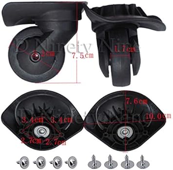 universal luggage wheel replacement