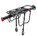 COMINGFIT 110 Lbs Capacity Aluminum Alloy Bicycle Rear Rack Adjustable Pannier Bike Luggage Cargo Rack Bicycle Carrier Racksthumb 1