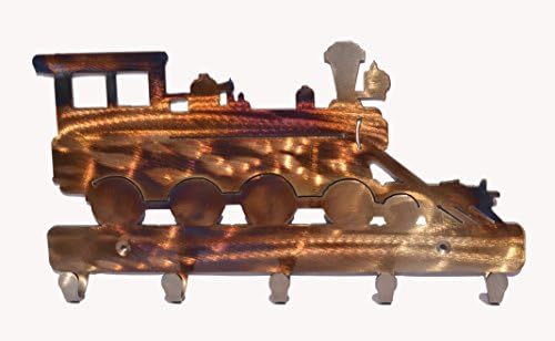 Train Metal Key Chain Holder