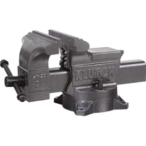 Amazon.com: Klutch Heavy-Duty Bench Vise - 9in.W Jaw, 9in 