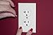 Stick 'N' Seal Adhesive Backed Outlet Draft Sealers. Save Energy and Money. Pack of 50