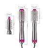 Hair-Dryer-Brush-Hot-Air-Brush-for-Fast-Drying-4-In-1-Hair-Dryer-Volumizer-Multifunctional-Negative-Ionic-Curler-Straightening-Comb-with-2pcs-Hair-Clips1pcs-Gloves Hair Dryer Brush, Hot Air Brush for Fast Drying, 4 In 1 Hair Dryer & Volumizer, Multifunctional Negative Ionic Curler…