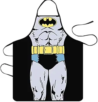 Super-hero Funny Kitchen Chef Cooking Baking Pottery Grilling Soft Apron Adult