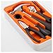 IKEA 001.692.54 Fixa Tool Kit, 17Piece, orange &white, large
