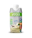 Vega Protein+ Ready to Drink Protein Shake, Vanilla, 11floz, 12 Count