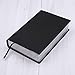 NIV Study Bible, Large Print, Bonded Leather, Black, Red Letter Edition