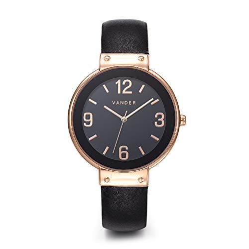 image for VANDER Men Womens Watches Fashion Simple Minimalist Waterproof Quartz 