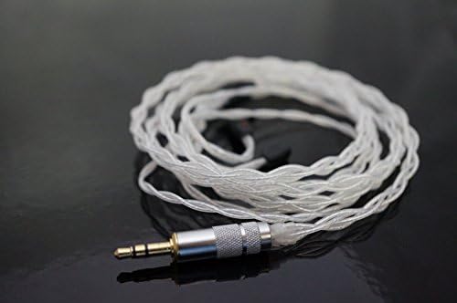 Effect Audio Studio "Thor Silver" Ultimate Ears Upgrade Replacement Cable for Ultimate Ears 10PRO, 10vi, 3 Studio/Altec Lansing UHP336