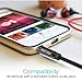 FosPower Audio Cable (3 FT), Stereo Audio 3.5mm Auxiliary Short Cord Male to Male Aux Cable for Car, Apple iPhone, iPod, iPad, Samsung Galaxy, HTC, LG, Google Pixel, Tablet & More