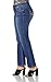 WallFlower Women's Luscious Curvy Bootcut Mid-Rise Insta Stretch Juniors Jeans (Standard and Plus), Addison, 16 Plus