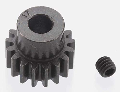 Robinson Racing Extra Hard 17 Tooth Blackened Steel 32p Pinion, 5mm