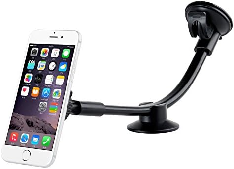 Magnetic Car Mount DHYSTAR Long Arm Windshield / Air Vent Cell Phone Holder Cradle Universal for Most Smartphones ( iphone 7/7 plus/6/6s plus/5s/se,Samsung galaxy S7/S6/S5/Note,Nexus/LG/HTC etc ) GPS