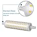 KINDEEP 2pcs 118mm R7S LED Bulb 75W-100W Halogen Equivalent, AC 110V-130V, J Type R7S Base, Daylight White 6000K, Not Dimmable, 2-Pack