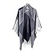 Neal LINK Women's Cozy Tartan Plaid Scarf Tassel Shawl Warm Checked Pashmina Fall Blanket Wrap Scarves