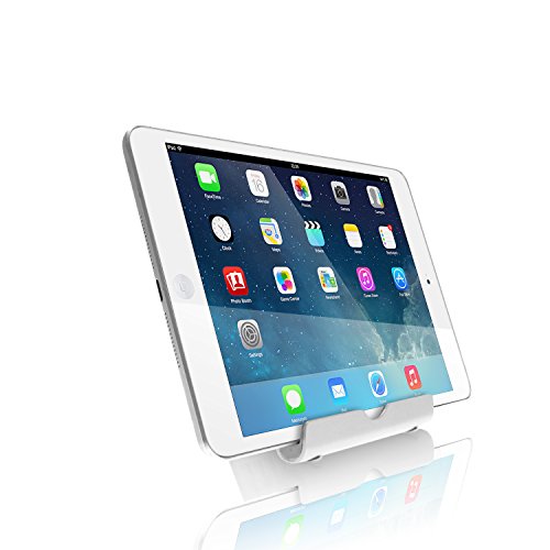 iGadgitz Multi-Angle Aluminium Adjustable Portable Tablet & Smartphone Folding Holder Stand (iPhones, iPad, Motorola Moto, Samsung Galaxy, Sony Xperia, HTC One, Google Nexus, Nokia Lumia, Acer Iconia, Sony Xperia Tablets, Galaxy Tab, Kobo eReaders, etc)