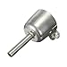 Ridgeyard Stainless Steel Round Weld Tip Speed Welding Nozzle for Hot Air Plastic Welding Welder Gun (7mm Speed Nozzle)