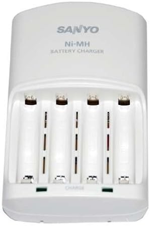 Sanyo Eneloop Nimh Rechargable Battery Charger Mc Mqn06u Hassle Free Packaging Amazon Ca Electronics