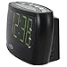 Jensen JCR-208A AM/FM Alarm Clock Radio with 1.8-Inch Green LED Display