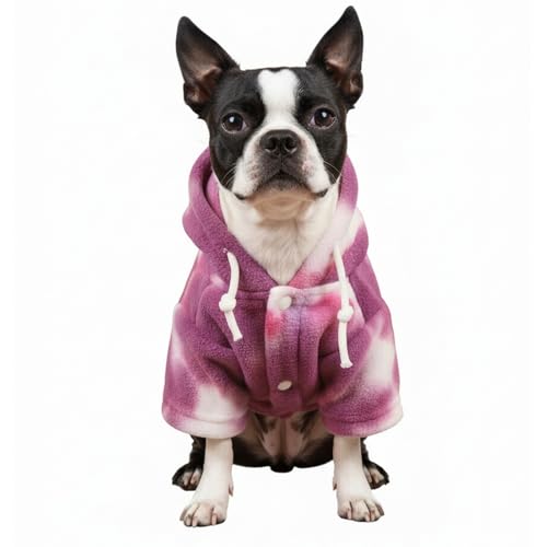 Mklhgty Tie Dye Dog Sweatshirt
