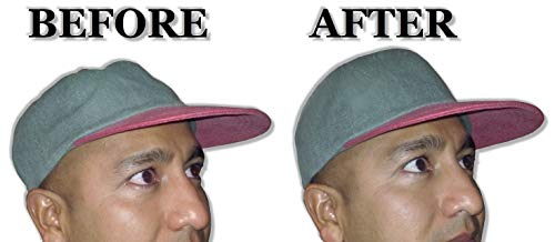 Shapers Image 3Pk. + 1 Free White Baseball Caps Crown Inserts Shapers for Fitted Caps and Snapback Hats - Thumbnail 7