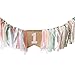 FULL WIN SHOP Pink Princess Style Tutu 1st Birthday High Chair Banner First Birthday Party Supplies Girl Baby Shower Decorations