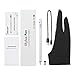 Stylus Pens for Touch Screens Fine Point，ABsuper Active Stylus Pen Rechargeable Compatible with Ipad iPhone Android and Tablet, Capacitive Stylus with Glove for Writing Drawing